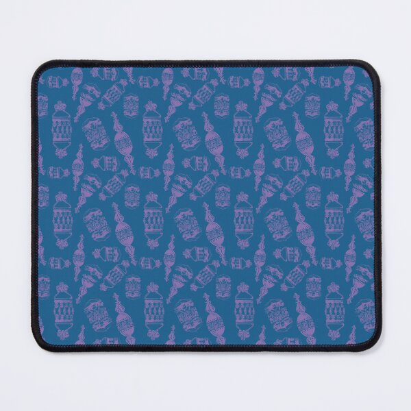 Item preview, Antique Furniture Decorations Scatter Purple on Blue designed and sold by Digitalmyth's Designs.