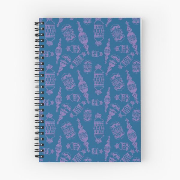 Item preview, Antique Furniture Decorations Scatter Purple on Blue designed and sold by Digitalmyth's Designs.
