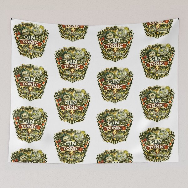 Item preview, Gin and tonic designed and sold by Throwing-Corn.
