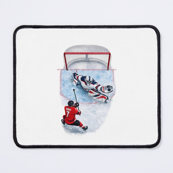 Item preview, Ice Hockey Game Action Goalie Save Player Shot designed and sold by SofenArt.