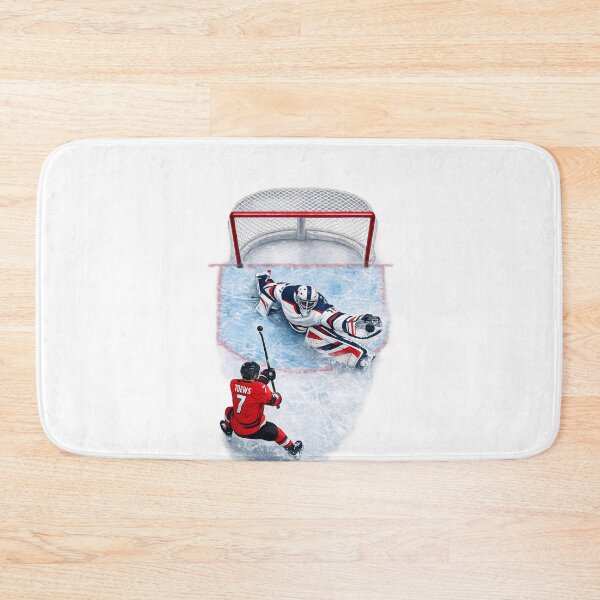 Item preview, Ice Hockey Game Action Goalie Save Player Shot designed and sold by SofenArt.
