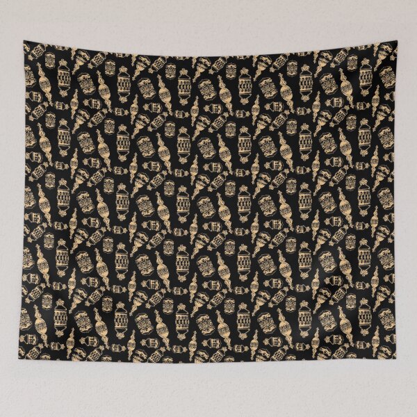 Item preview, Antique Furniture Decorations Scatter Gold on Black designed and sold by Digitalmyth's Designs.