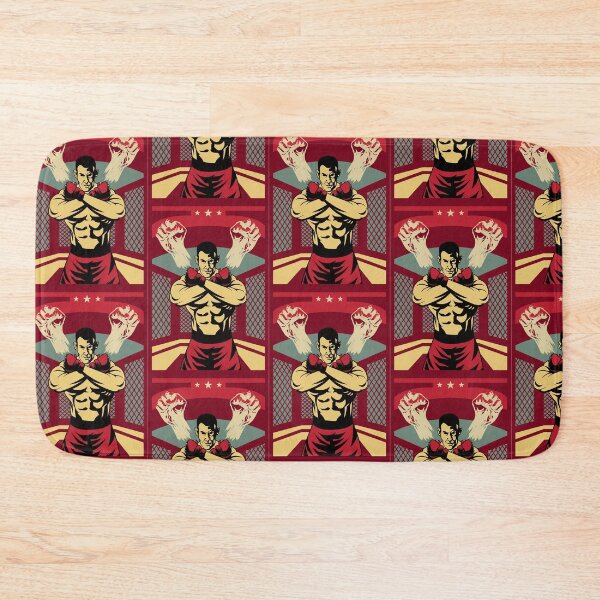Item preview, Boxer Design Retro Propaganda Style - Sports Combat Art designed and sold by Hipatye26.