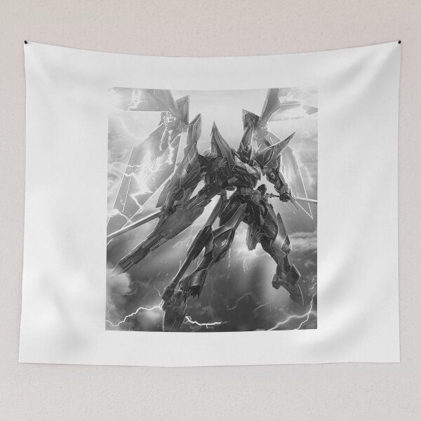 Item preview, black white Lancelot Albion Zero The Masked Knight’s Ultimate Form designed and sold by sabartgunpla.