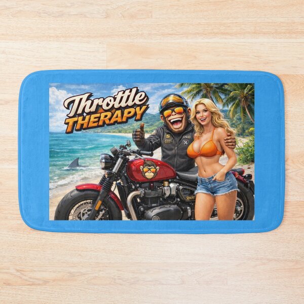 Item preview, Throttle Therapy – OSID Beach Biker Edition designed and sold by 131Mayhem.