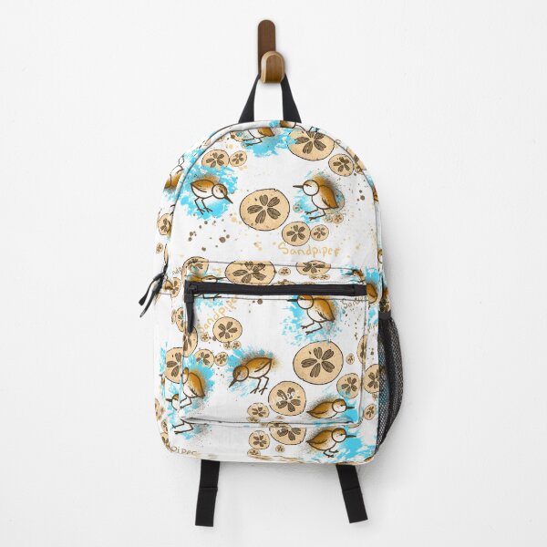 Item preview, Sandpipers & Sand Dollars - Beachy Coastal Pattern designed and sold by TheArtOfTreble.