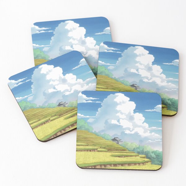 Item preview, Landscape Studio Ghibli Style designed and sold by Uglyandcute.