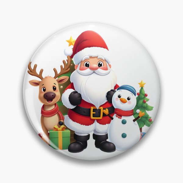 Item preview, Santa Merry Christmas Greeting Sticker   designed and sold by Teewave-Ashish.