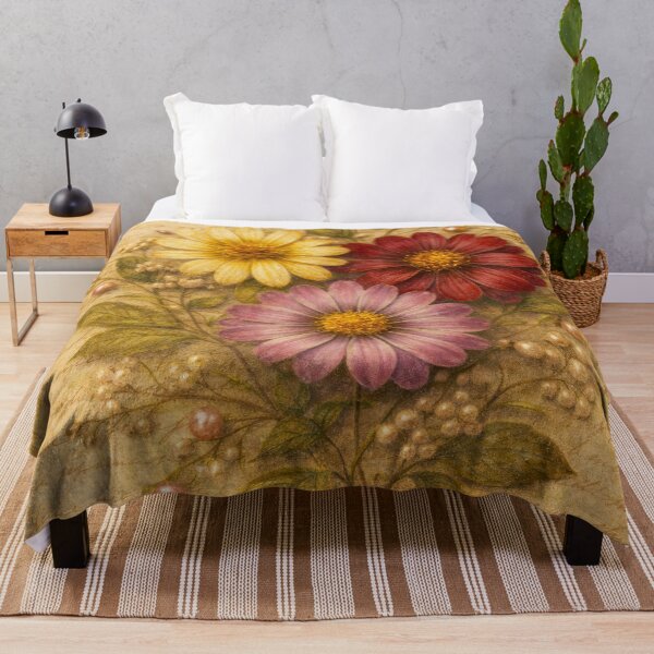 Item preview, Chrysanthemum Daisy Mums Vintage designed and sold by scicilysimonee.