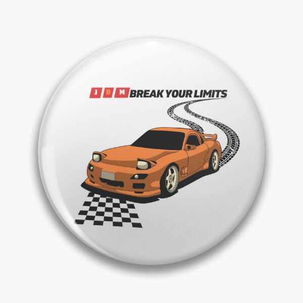 Item preview, JDM Break Your Limits – Japanese Sports Car Racing Design designed and sold by Eternum-.