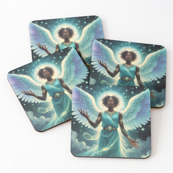 Item preview, African Celestial Angel with Wings designed and sold by Victoria Riabov.