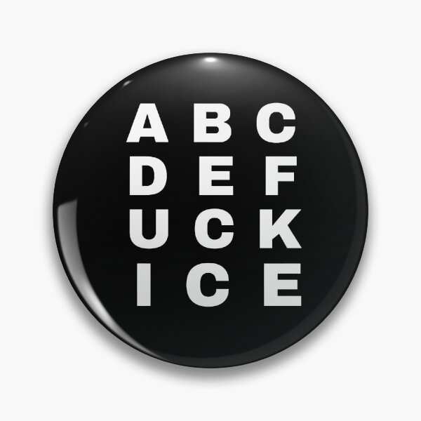Item preview, ABCDEF UCK ICE designed and sold by madgezabala.