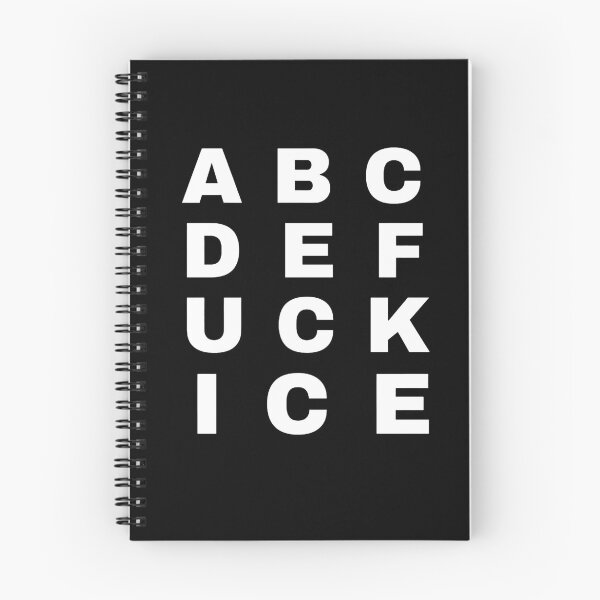 Item preview, ABCDEF UCK ICE designed and sold by madgezabala.