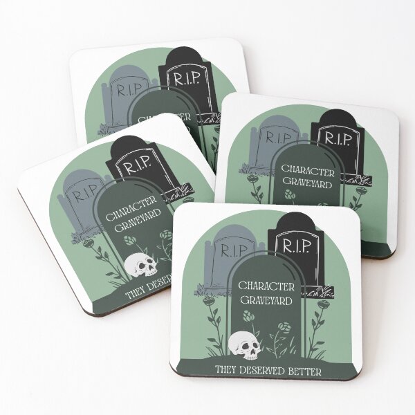 Item preview, “Character Graveyard: They Deserved Better” – Emotional Damage Reader designed and sold by NightingaleBooks.
