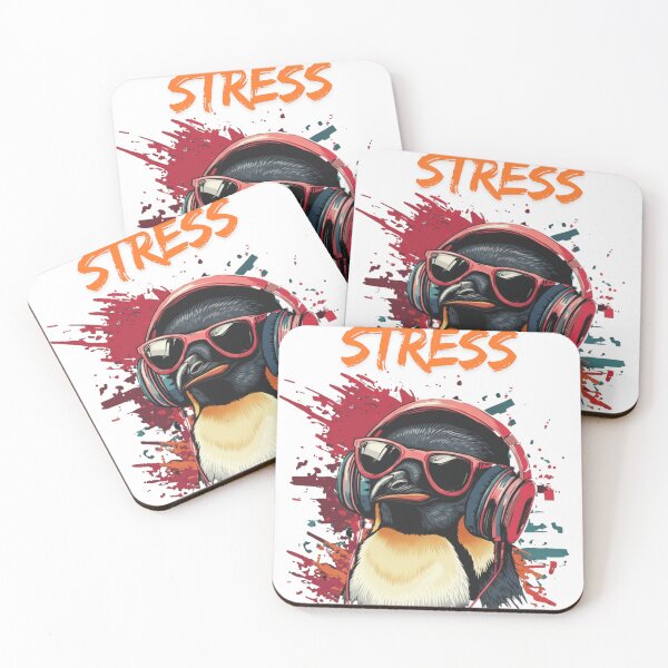 Item preview, cool penguin designed and sold by Tee-JayD-sign.