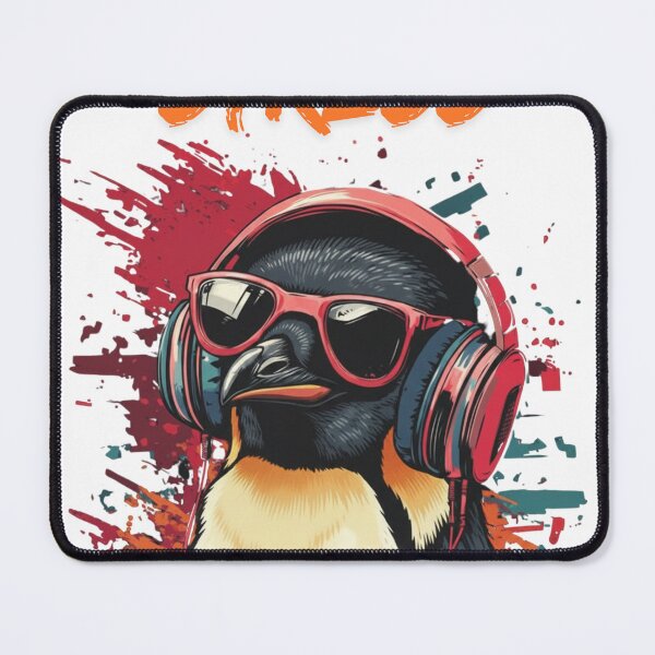 Item preview, cool penguin designed and sold by Tee-JayD-sign.