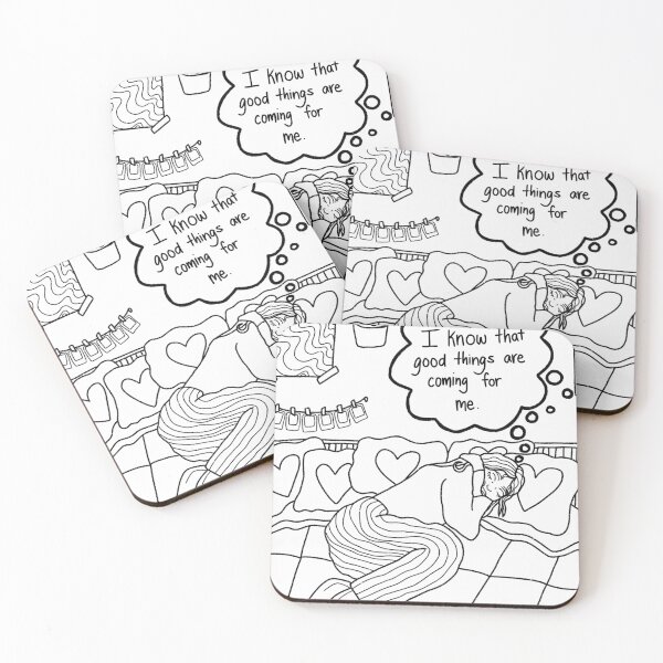 Item preview, i know good things are coming for me designed and sold by kellbell-create.