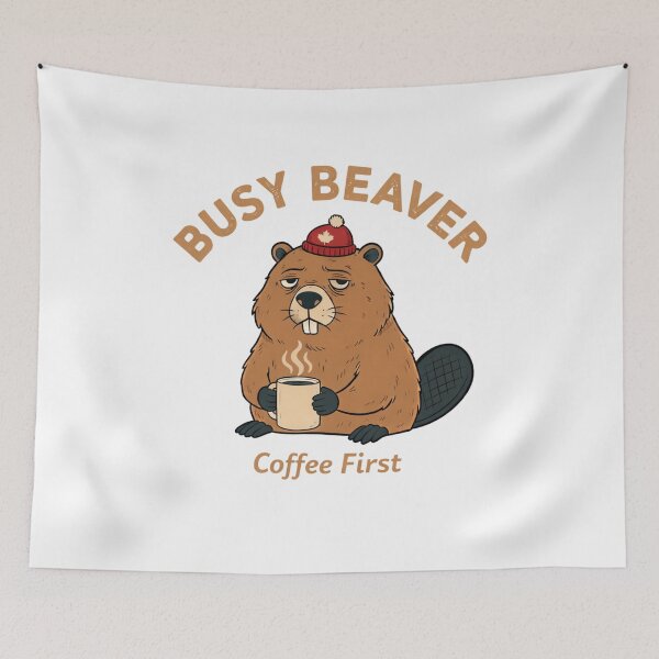Item preview, Busy Beaver designed and sold by LuloCreative.