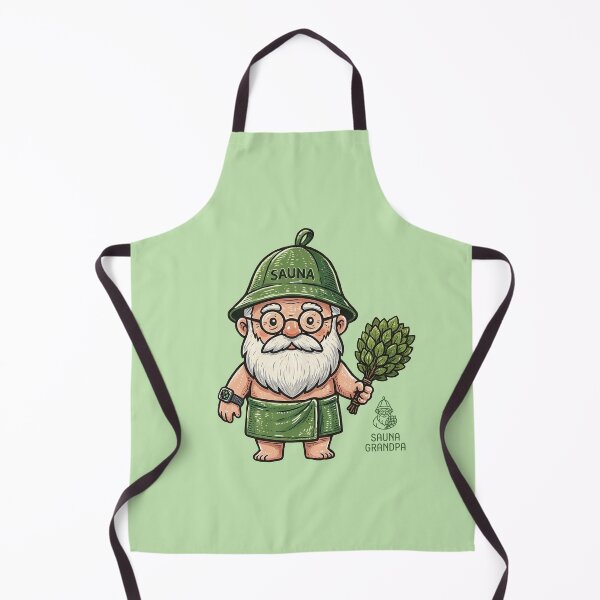 Item preview, 「Sauna Grandpa」Relaxing Sauna Master - Cute designed and sold by WABISABIMOMENTS.