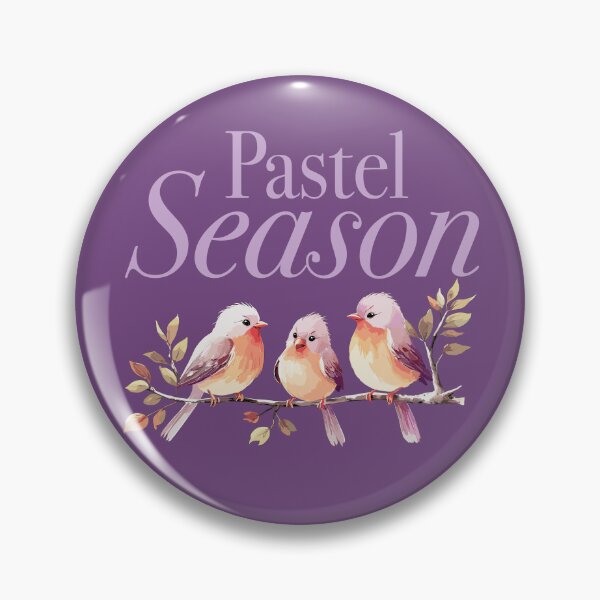 Item preview, Pastel Season Birds Design – Soft Spring Floral designed and sold by ArthousePromos.