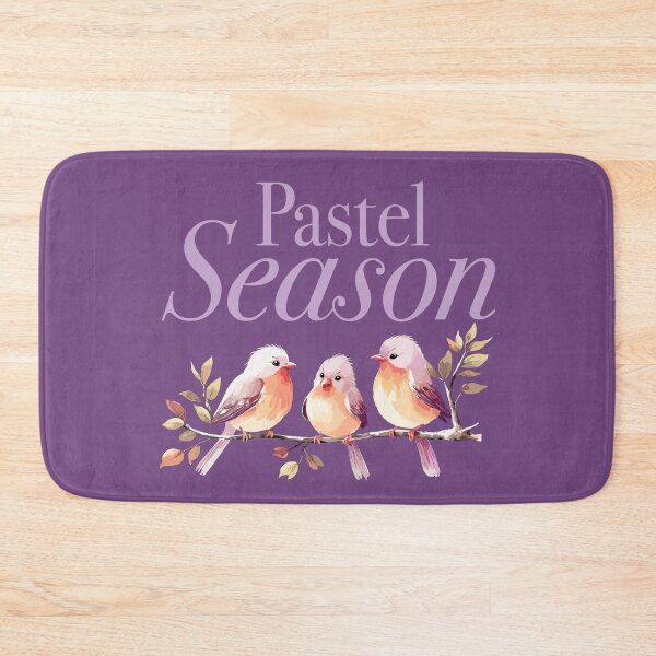 Item preview, Pastel Season Birds Design – Soft Spring Floral designed and sold by ArthousePromos.