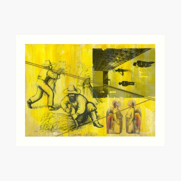 Survival Skills: Harvesting Art Print