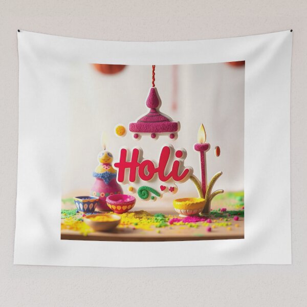 Item preview, Holi Color Splash Sticker designed and sold by Teewave-Ashish.