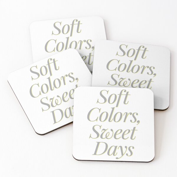 Item preview, Soft Colors, Sweet Days – Minimalist Pastel Spring Design designed and sold by ArthousePromos.