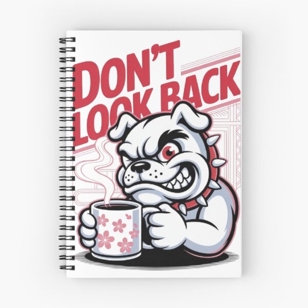 Item preview, Don’t Look Back – Tough Bulldog Attitude Graphic Tee designed and sold by NewUSShop.