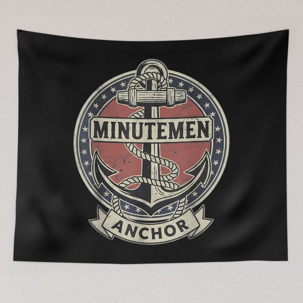 Item preview, Banda de rock Minutemen Anchor designed and sold by Kstore7.