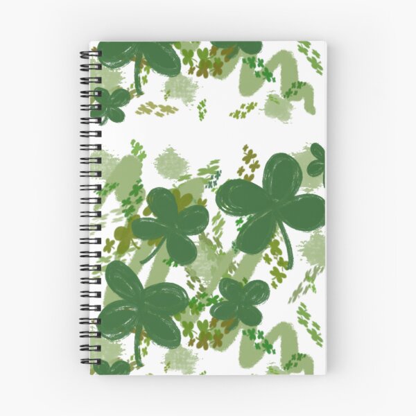 Item preview, Lucky Green Clover Pattern - Shamrock and Leaf Meadow designed and sold by TheArtOfTreble.