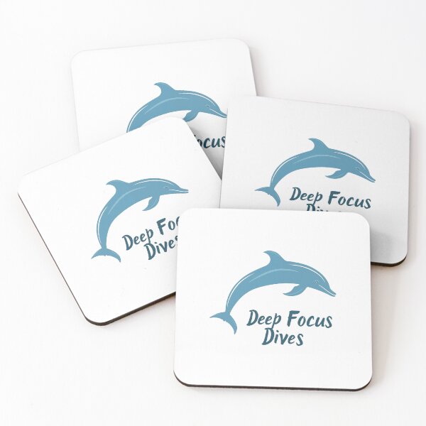 Item preview, Leaping Dolphin for a Deep Focus Dive designed and sold by FWLKIT.