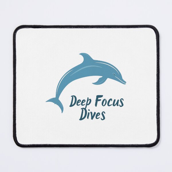 Item preview, Leaping Dolphin for a Deep Focus Dive designed and sold by FWLKIT.
