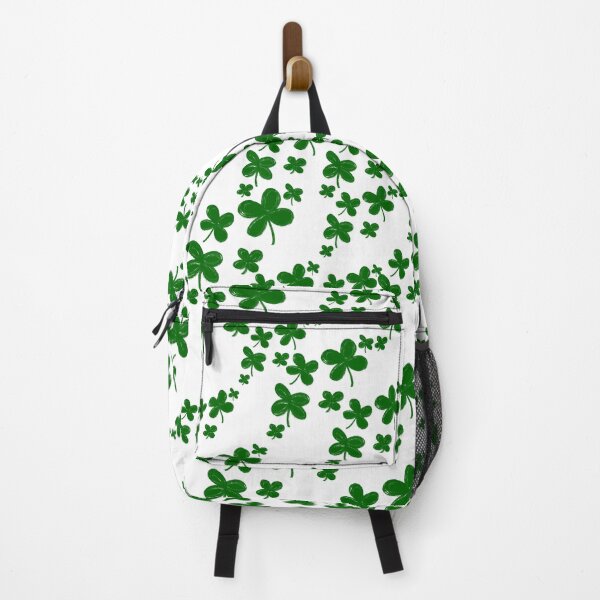 Item preview, Green Clover Scatter - Lucky Four-Leaf Shamrock Pattern designed and sold by TheArtOfTreble.