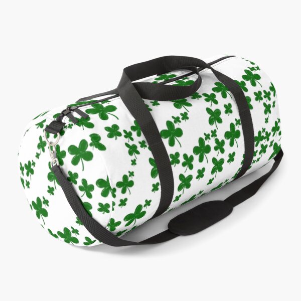 Item preview, Green Clover Scatter - Lucky Four-Leaf Shamrock Pattern designed and sold by TheArtOfTreble.
