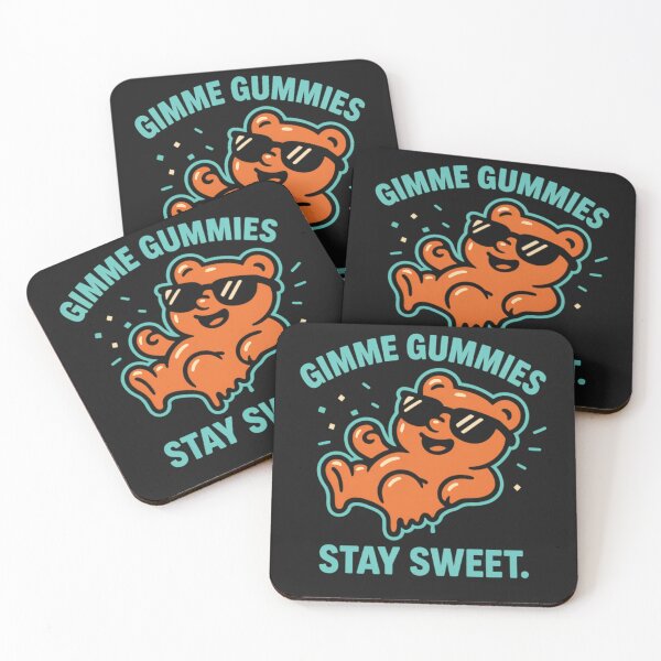 Item preview, Cool Drip Gummy – Neon Mascot Vibes designed and sold by Mindful56.