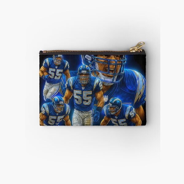 Item preview,  Junior Seau San Diego Chargers Retro Football designed and sold by SOAR Even higher.