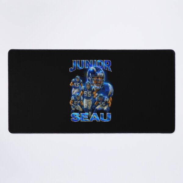 Item preview, Junior Seau San Diego Chargers Retro Football designed and sold by SOAR Even higher.