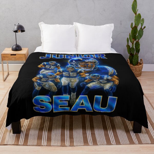 Item preview, Junior Seau San Diego Chargers Retro Football designed and sold by SOAR Even higher.