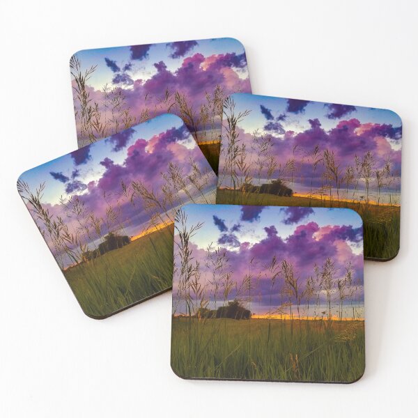 Item preview, Grassy Sunset designed and sold by OddLilFox.