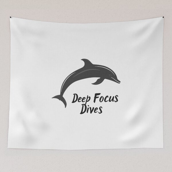 Item preview, Monochrome Jumping Dolphin designed and sold by FWLKIT.
