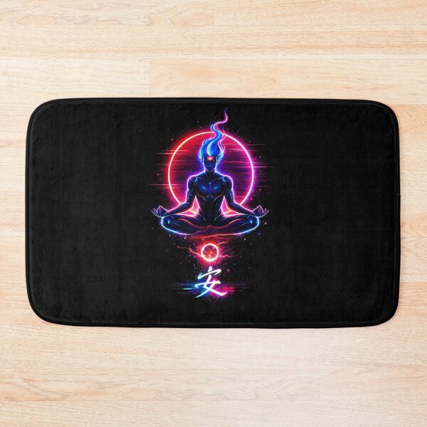 Item preview, Neon Meditation Serenity designed and sold by aliceciamunro.