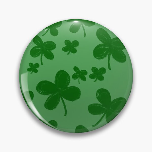 Item preview, Green Clover Meadow - Lucky Shamrock Pattern designed and sold by TheArtOfTreble.