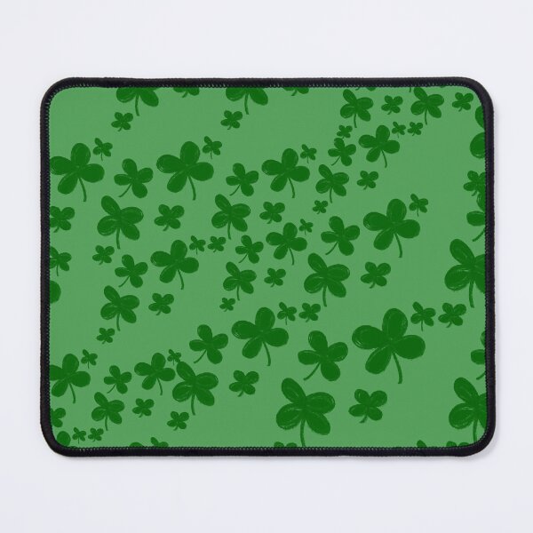 Item preview, Green Clover Meadow - Lucky Shamrock Pattern designed and sold by TheArtOfTreble.