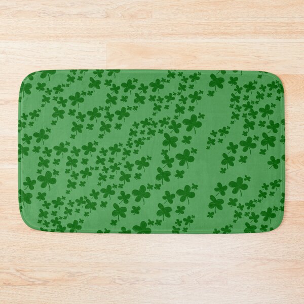 Item preview, Green Clover Meadow - Lucky Shamrock Pattern designed and sold by TheArtOfTreble.