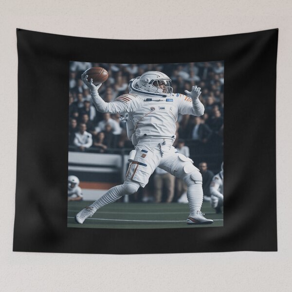 Item preview, Astronaut Football Player designed and sold by AhmedMediaNew.