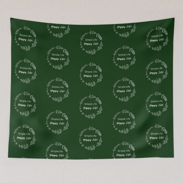 Item preview, Simple Life Happy Life Living Simple designed and sold by Sachie's Studio.