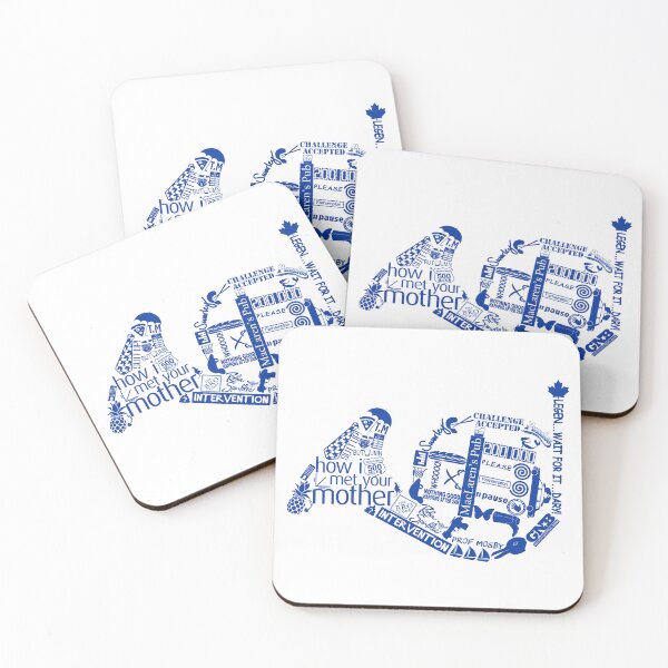Item preview, Blue French Horn - Icons HIMYM designed and sold by Studio-Wasp.