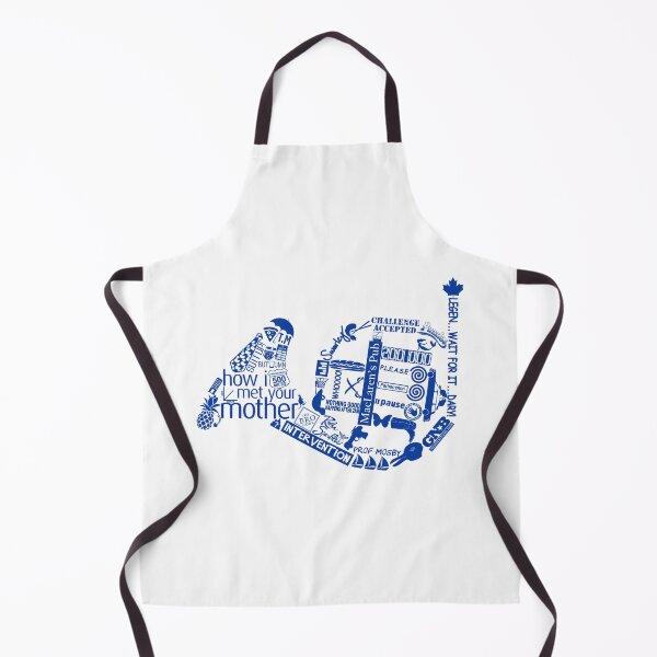 Item preview, Blue French Horn - Icons HIMYM designed and sold by Studio-Wasp.