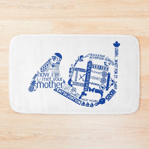 Item preview, Blue French Horn - Icons HIMYM designed and sold by Studio-Wasp.